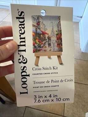 Cross Stitch Kit - Multicolor Small Counted Design